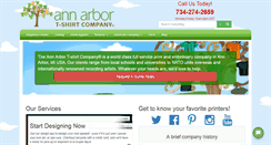 Desktop Screenshot of annarbortees.com